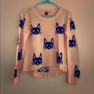 Cat sweater!